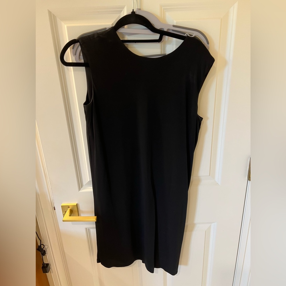 Slinky black Helmut Lang dress, XS